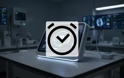 Abstraktes, hochwertiges Bild eines medizinischen Sensors in einer modernen Laborumgebung zur Darstellung von Medizintechnik. - Foto: über boerse-global.de