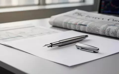 Hochwertiger Schreibtisch im Finanzsektor mit Füllfederhalter auf Papier in einer seriösen Büroumgebung. - Foto: über boerse-global.de