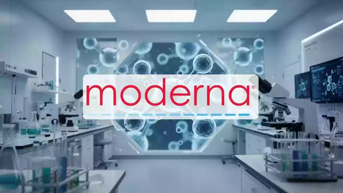 Moderna's 565% Surge Meets Its First Real Test: Execution Illustration mit AI erstellt.