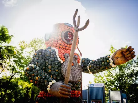 Ferienzeit im egapark: Kürbisausstellung und Rabatte für Familien - Foto: presseportal.de