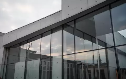 Moderne Betonfassade eines Regierungsgebäudes in Berlin bei bedecktem Himmel. - Foto: über boerse-global.de