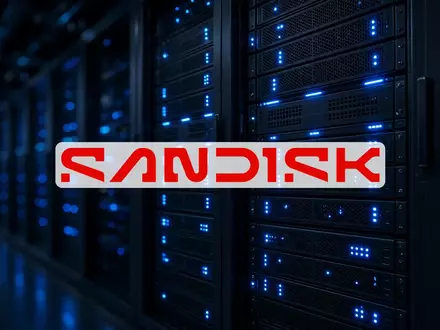 Moderne Server-Racks in einem Rechenzentrum mit leuchtenden blauen Status-LEDs als Symbol für die Halbleiterindustrie. - Foto: über boerse-global.de