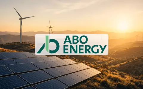 Moderne Windkraftanlagen und Solarpaneele in einer sonnigen Landschaft als Symbol für Erneuerbare Energien. - Foto: über boerse-global.de