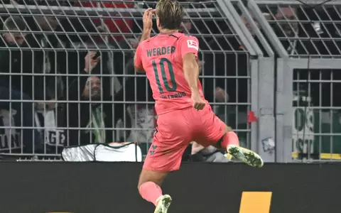 Füllkrug trifft zum 2:2 bei seinem Ex-Club. - Foto: Bernd Thissen/dpa