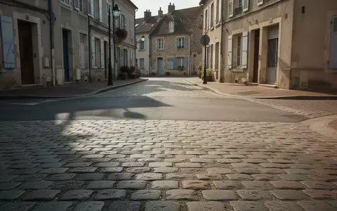 Eine leere, sonnendurchflutete Straße in einer Kleinstadt bei Tageslicht. - Foto: über boerse-global.de