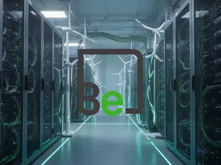 Moderne Infrastruktur eines Rechenzentrums in Kombination mit grüner Energietechnologie in einer professionellen Umgebung - Foto: über boerse-global.de