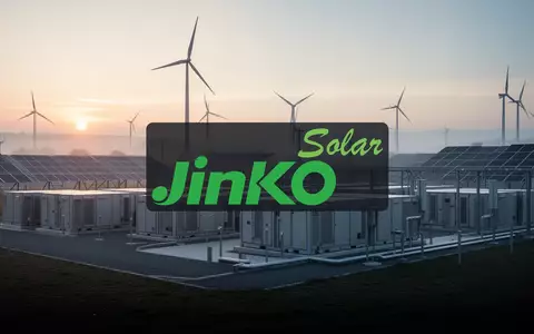 Moderne Energiespeicheranlage bei Sonnenaufgang als Symbol für nachhaltige Energielösungen und Investitionen. - Foto: über boerse-global.de