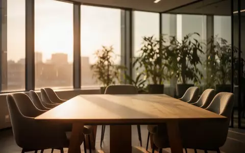 Ein heller, ruhiger Büroraum mit großen Fenstern und natürlichem Licht, der eine entspannte Arbeitsatmosphäre vermittelt. - Foto: über boerse-global.de