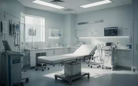 Ein moderner, steriler Behandlungsraum in einer Klinik mit ruhiger Lichtstimmung ohne Personen oder medizinische Geräte. - Foto: über boerse-global.de