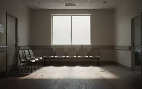 Ein leerer, minimalistischer Wartebereich in einem Klinikgebäude mit natürlichem Lichteinfall und leeren Stuhlreihen. - Foto: über boerse-global.de
