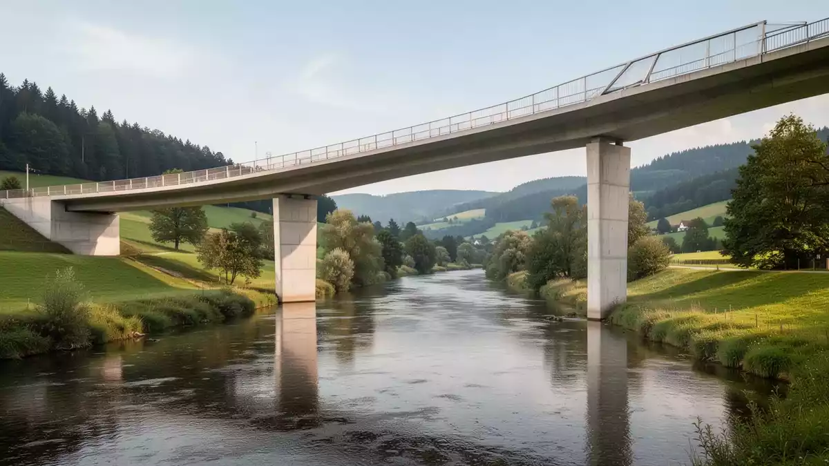 Marbachs neue Murrbrücke: Expressbau als Modell für Baden-Württemberg