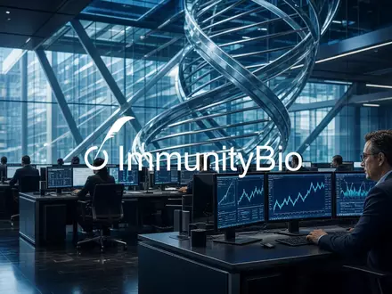 Abstrakte Darstellung eines biotechnologischen Marktumfeldes mit Fokus auf Dynamik und professioneller Finanzatmosphäre. - Foto: über boerse-global.de