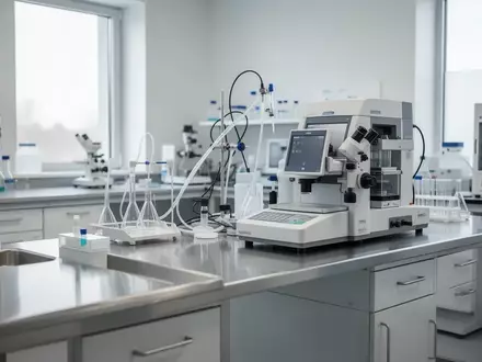 Steriler Labortisch in einem medizinischen Forschungszentrum für onkologische Studien. - Foto: über boerse-global.de