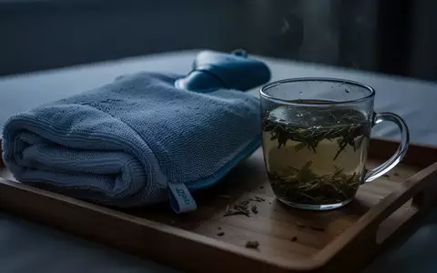 Symbolbild: Wärmflasche, Handtuch und Kräutertee - Foto: über boerse-global.de