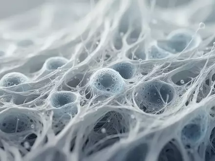 Mikroskopische Aufnahme von biologischem Knorpelgewebe in einem klinischen Laborumfeld. - Foto: ĂĽber boerse-global.de
