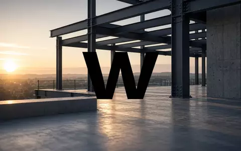 Moderne Architektur und Bauelemente bei Sonnenaufgang als Symbol für die Bauindustrie. - Foto: über boerse-global.de