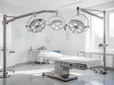 Ein heller, steriler Untersuchungsraum in einer medizinischen Fachklinik mit klinischer Ausstattung bei Tageslicht. - Foto: über boerse-global.de