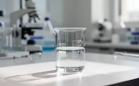 Ein steriles, helles Laborumfeld mit medizinischem Equipment und einem Glasbecher auf einem Tisch. - Foto: über boerse-global.de