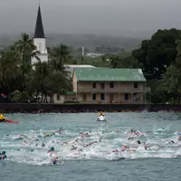 Nur das Schwimmen lief für Laura Philipp nicht optimal. - Foto: Ezra Shaw/Getty Images for IRONMAN/dpa