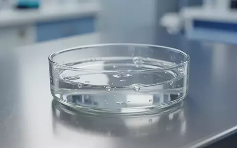 Eine sterile Petrischale auf einem Labortisch, die medizinische Forschungsarbeit symbolisiert. - Foto: über boerse-global.de