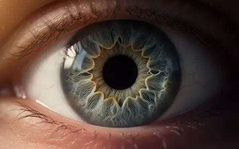 Detailaufnahme einer menschlichen Iris bei natürlichem Lichteinfall. - Foto: über boerse-global.de