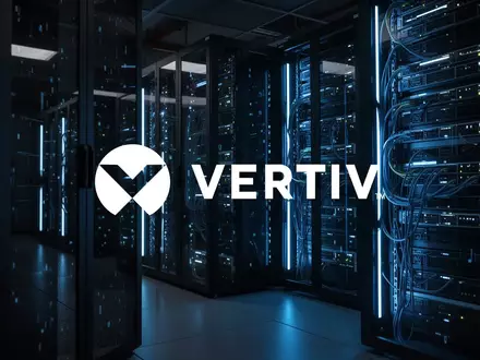 Moderne Rechenzentrumsinfrastruktur mit leuchtenden Server-Racks in einer professionellen, technologischen Umgebung. - Foto: über boerse-global.de