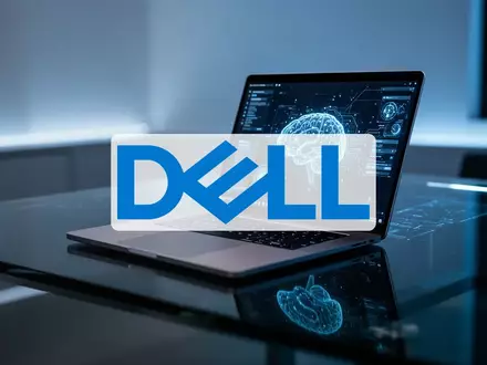 Modernes, minimalistisches Büro mit einem High-End-Laptop und atmosphärischer Beleuchtung als Symbol für künstliche Intelligenz. - Foto: über boerse-global.de