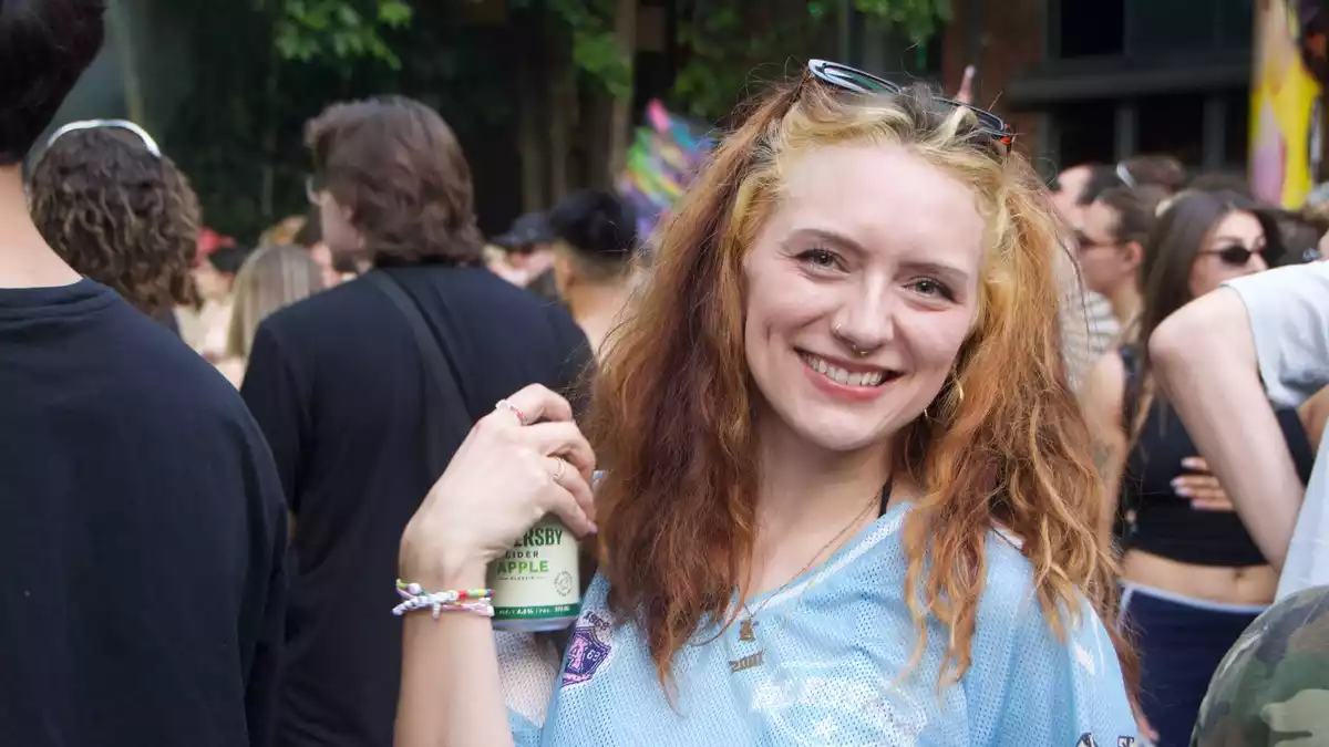 Kristina Paric, 25, aus Köln studiert in Sydney. «Als ich die Werbung gesehen habe, war klar: Ich muss dahingehen.» - Bild: Laura Csapó/dpa