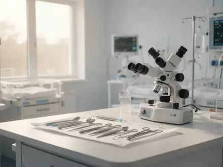 Ein heller, steriler Raum einer neonatologischen Intensivstation mit medizinischen Geräten und einfallendem Tageslicht. - Foto: über boerse-global.de