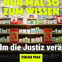 Wie dm die Justiz veräppelt / Podcast NURMALSOZUMWISSEN #244 - Foto: presseportal.de