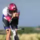 Nach einem starken Schwimmen führte Schomburg längere Zeit auch auf dem Rad das Feld an.  - Bild: Sean M. Haffey/Getty Images for IRONMAN/dpa