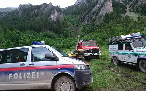 Zwei deutsche Bergsteiger sind nach einer eisigen Nacht aus Bergnot gerettet worden. - Foto: Roland Theny/Filmteam-Austria/apa/dpa