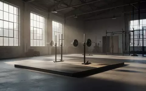 Leere Gewichtheberplattform in einem minimalistischen Fitnessraum bei natürlichem Lichteinfall. - Foto: über boerse-global.de