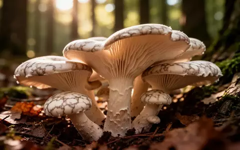 Nahaufnahme von frischen Buchenpilzen in einer natürlichen Waldumgebung. - Foto: über boerse-global.de