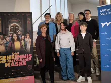 Erfolgreiche Preview für MDR-Kinokoproduktion am Originaldrehort: „Das Geheimnis der gestohlenen Maske“ kommt ins Kino - Foto: presseportal.de
