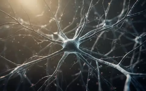 Ein abstraktes Nahbild eines komplexen Netzwerks von Nervenbahnen, das die biologische Struktur des menschlichen Gehirns symbolisiert. - Foto: über boerse-global.de