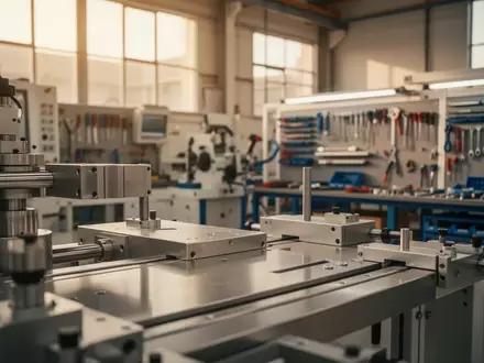 Moderne, aufgeräumte Werkstatt mit hochwertigen Maschinen und technischer Ausstattung in einer Ausbildungseinrichtung. - Foto: über boerse-global.de
