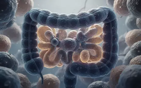 Mikroskopische Aufnahme organischer Strukturen im menschlichen Darm, die ein gesundes Mikrobiom symbolisieren. - Foto: über boerse-global.de