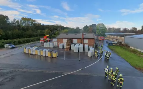FW-WRN: Feuerwehr Werne probt den Ernstfall bei Gesamtwehrübung - Foto: presseportal.de