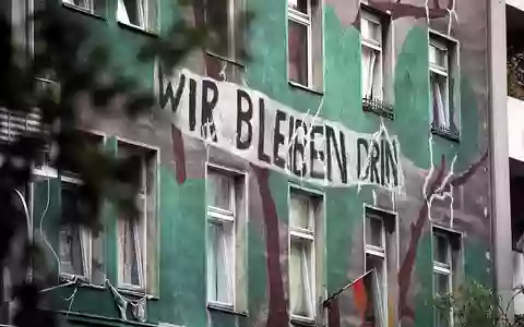 Besetztes Haus in Berlin-Kreuzberg (Archiv) - Foto: via dts Nachrichtenagentur
