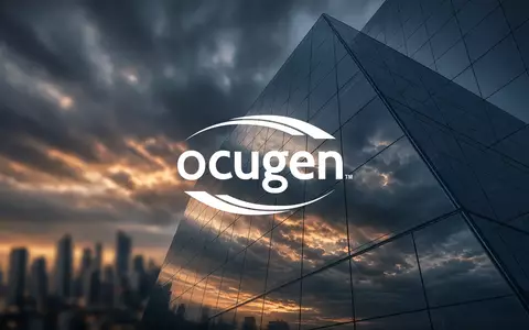 Abstrakte Darstellung eines modernen Bürogebäudes bei stürmischem Sonnenuntergang als Symbol für wirtschaftliche Unsicherheit. - Foto: über boerse-global.de