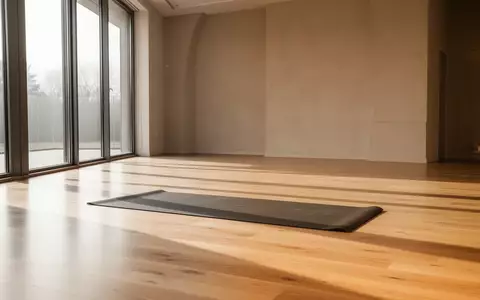 Ein heller, minimalistischer Trainingsraum mit einem leeren Übungsmatten-Bereich und einfallendem Tageslicht. - Foto: über boerse-global.de