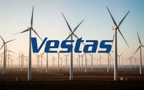 Moderne Windkraftanlagen in einer weitläufigen Landschaft bei Sonnenuntergang als Symbol für erneuerbare Energien. - Foto: über boerse-global.de