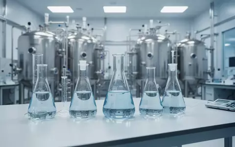 Laborumgebung mit Glasgeräten und Bioreaktoren zur Erforschung neuer Wirkstoffe. - Foto: über boerse-global.de