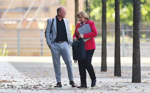 Matthias Miersch und Bärbel Bas (Archiv) - Foto: via dts Nachrichtenagentur