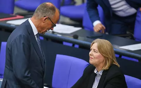 Friedrich Merz und Bärbel Bas (Archiv) - Foto: via dts Nachrichtenagentur