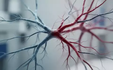 Nahaufnahme eines mikroskopischen Gefäßnetzwerks, das die feinen Strukturen der menschlichen Anatomie darstellt. - Foto: über boerse-global.de
