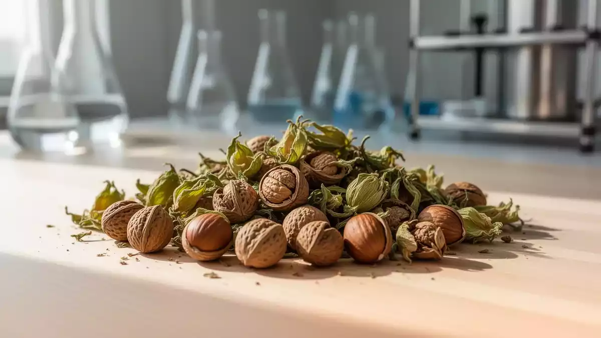 Pflanzenreste als Wirkstoffquelle: KI, Haselnüsse und neue Extraktionswege