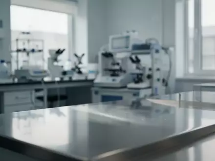 Ein steriler, moderner klinischer Laborbereich mit sanftem Tageslicht und neutraler, professioneller Atmosphäre. - Foto: über boerse-global.de