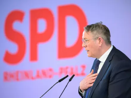 Schweitzer wirbt nach 35 Jahren SPD-Regierung in Rheinland-Pfalz für die erste Koalition mit der CDU im Bundesland. (Archivbild) - Foto: Hannes P Albert/dpa
